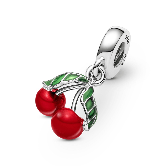 Hovedbilde Asymmetrical Cherry Fruit Dangle Charm