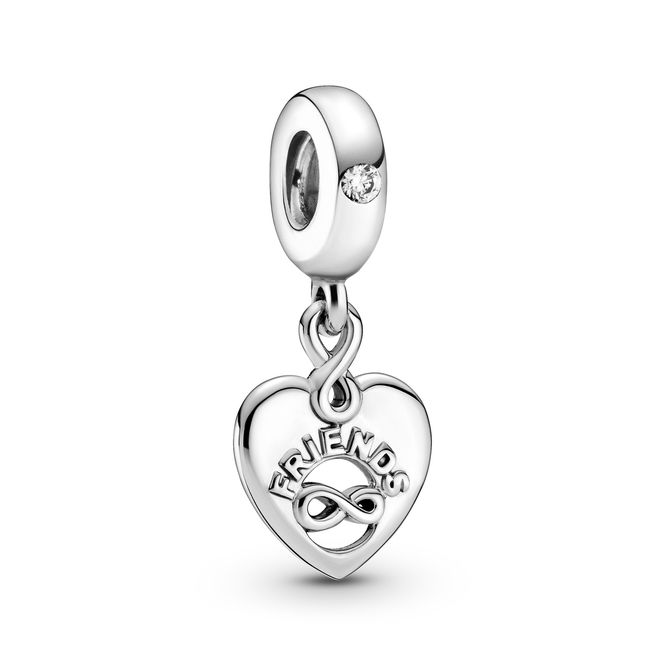 Hovedbilde Friends Forever Heart Dangle Charm