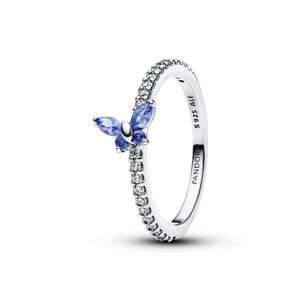 Hovedbilde Sparkling Butterfly Ring Blue 