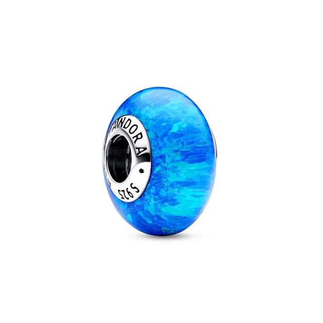 Hovedbilde Charm With Deep Blue Lab-created Opal