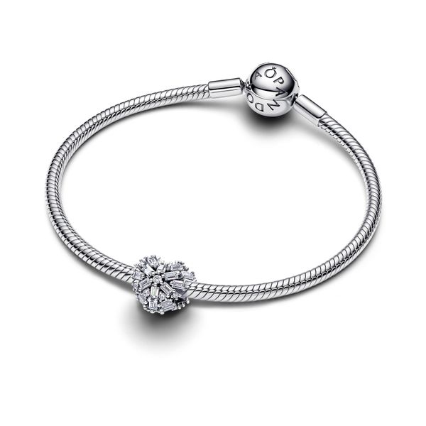 Sparkling Heart Charm 