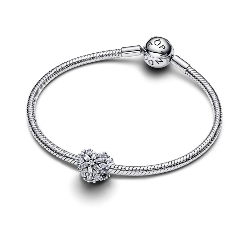 Sparkling Heart Charm 