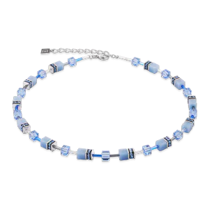 Hovedbilde Iconic mono halssmykke, bl&aring;