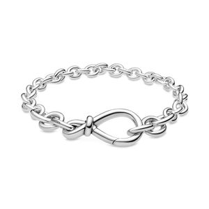 Hovedbilde Infinity silver bracelet 