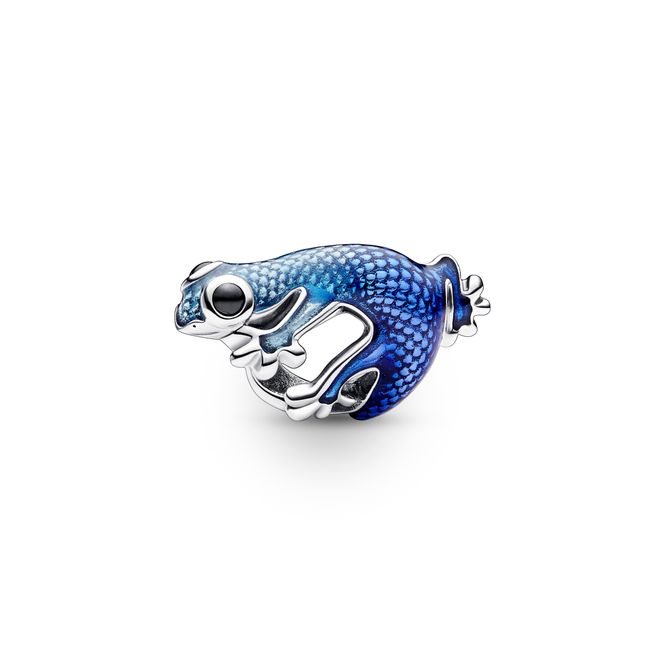 Hovedbilde Metallic Blue Gecko Charm 