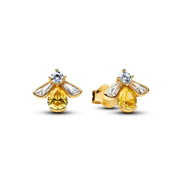 Honey Bee Stud Earrings