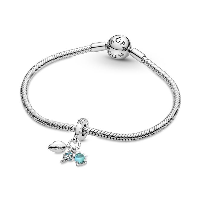 Hovedbilde Fish, Sea Turtle & Conch Triple Dangle Charm
