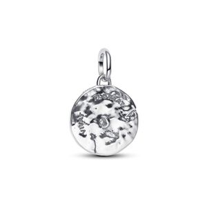Hovedbilde Cherry blossom medallion charm - silver